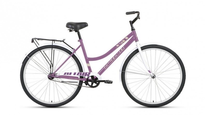 Велосипед Forward ALTAIR City 28 low(1ск р.19") 20-21 фиолетово/белый