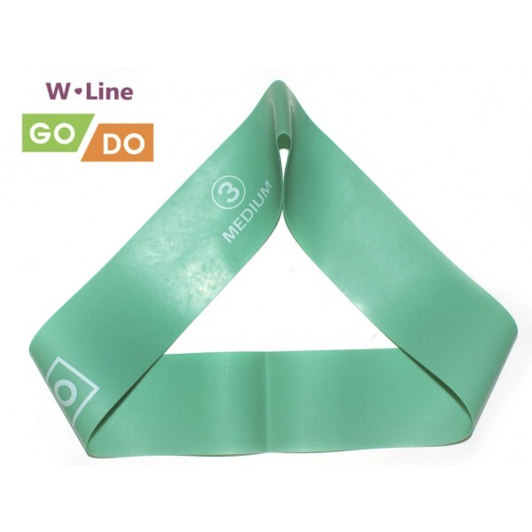Эспандер-петля GO DO W-Line(3)Зеленый 30,5см*5см, толщина 0,7мм