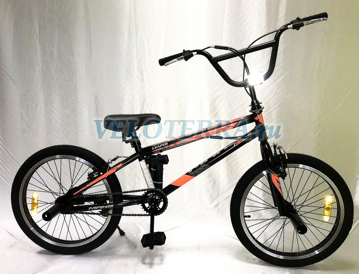 Велосипед 20" ТМ MAKS, LEAPER, черн/ора BLACK/ORAN