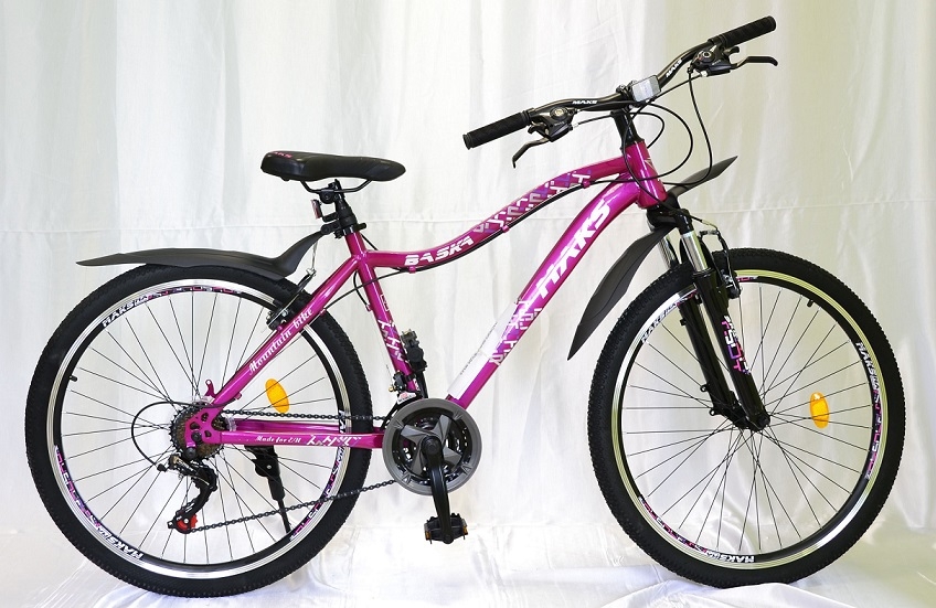 Велосипед 24" ТМ MAKS, BASKA V, рама 16" розовый