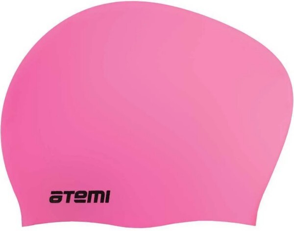 Шапочка д/плавания ATEMI, LC-04 силикон (д/длин волос), розовая