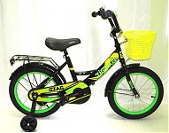 Велосипед 18" детский ZIGZAG, мод. CLASSIC, Чёрный