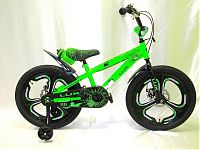 Велосипед 20"детский ZIGZAG, мод.LUX Disk, литое колесо Зелёный