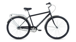 Велосипед Forward DORTMUND 28 3.0 (28" 3ск.рост 19") 20-21, черный/серебристый