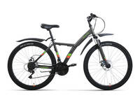 Велосипед Forward DAKOTA 26 1,0 (26" 6ск. рост 16,5") темно-серый/оранжевый