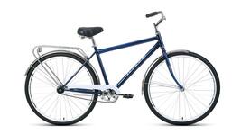 Велосипед Forward DORTMUND 28 1.0 (28" 1ск.рост 19") 20-21, темно-синий/белый