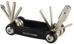 Набор ключей складной YC-286В Bike Hand, 8 ключ,