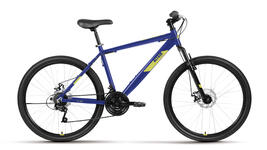 Велосипед Forward AL 26 D (26" 21ск рост 18") 2022, синий/кремовый