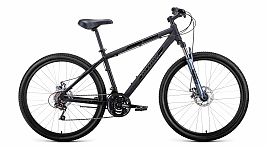 Велосипед AL 27.5D (27.5"21ск. рост15")2020-2021, черный матовый/черный, RBKT1M37G003
