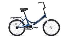 Велосипед Forward ALTAIR CITY 20 (20"1ск рост 14" скл) 2022, темно-синий/белый