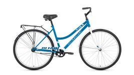 Велосипед Forward ALTAIR City 28 low (28" 1ск р.19") 2020-21 голубой/белый