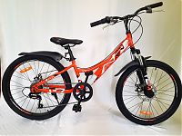 Велосипед 24" ТМ MAKS, JOY DISC, рама 11,5" оранжевый