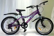 Велосипед 20" ТМ MAKS, BASKA DISC, рама 12" фиолет