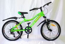 Велосипед 24" ТМ MAKS, BASKA V, рама 16" зеленый