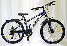 Велосипед 24" ТМ MAKS, FLIER DISC, рама13" черно/синий