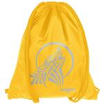 Мешок-рюкзак "Wolf" жёлтый (р-р44х34см)