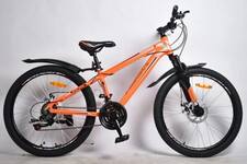 Велосипед 24" Rook MA241D, оранжевый/серый, MA241D-OG/GY