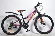 Велосипед 26" Rook MA260DW, черный/розовый, MA260DW-BK/PK