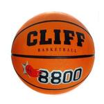 Мяч б/б CLIFF №6 резиновый литой оранж