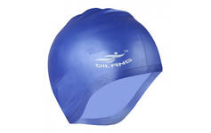 Шапочка для плавания силиконовая анатомическая (Синяя) E41552