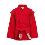 Куртка для самбо Green Hill Junior SCJ-2201 красный р.6/190