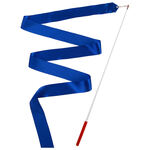 Лента для худ.гимнастики с палочкой синяя