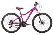 Велосипед STINGER 27,5" LAGUNA PRO SE розовый, алюминий, размер 17"
