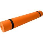 Коврик для йоги и фитнеса B32214 ЭВА 173*61*0,4см (оранжевый)