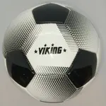 Мяч ф/б Викинг №5 ПВХ, белый/черный S5M