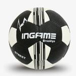 Мяч футбольный INGAME STREET BROOKLYN, №5 серый/голубой
