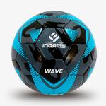 Мяч футбольный INGAME WAVE, №5 голубой