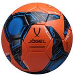 Мяч футбольный Jögel Championship №5, оранжевый (BC23)