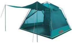 Палатка Tramp Bungalow Lux Green (V2) (зеленый), кемпинговая