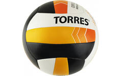 Мяч в/б TORRES Simple Orange №5 белый-черный-оранжевый V32125