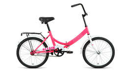 Велосипед Forward ALTAIR CITY 20 (20" 1ск.рост 14"скл) 2022, розовый/белый. 