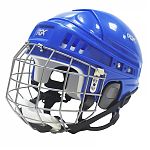 Шлем игрока хок. RGX синий М р.56-60