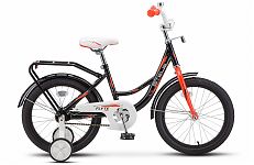 Велосипед  STELS 18" Flyte (12" Чёрный/Красный) арт Z011