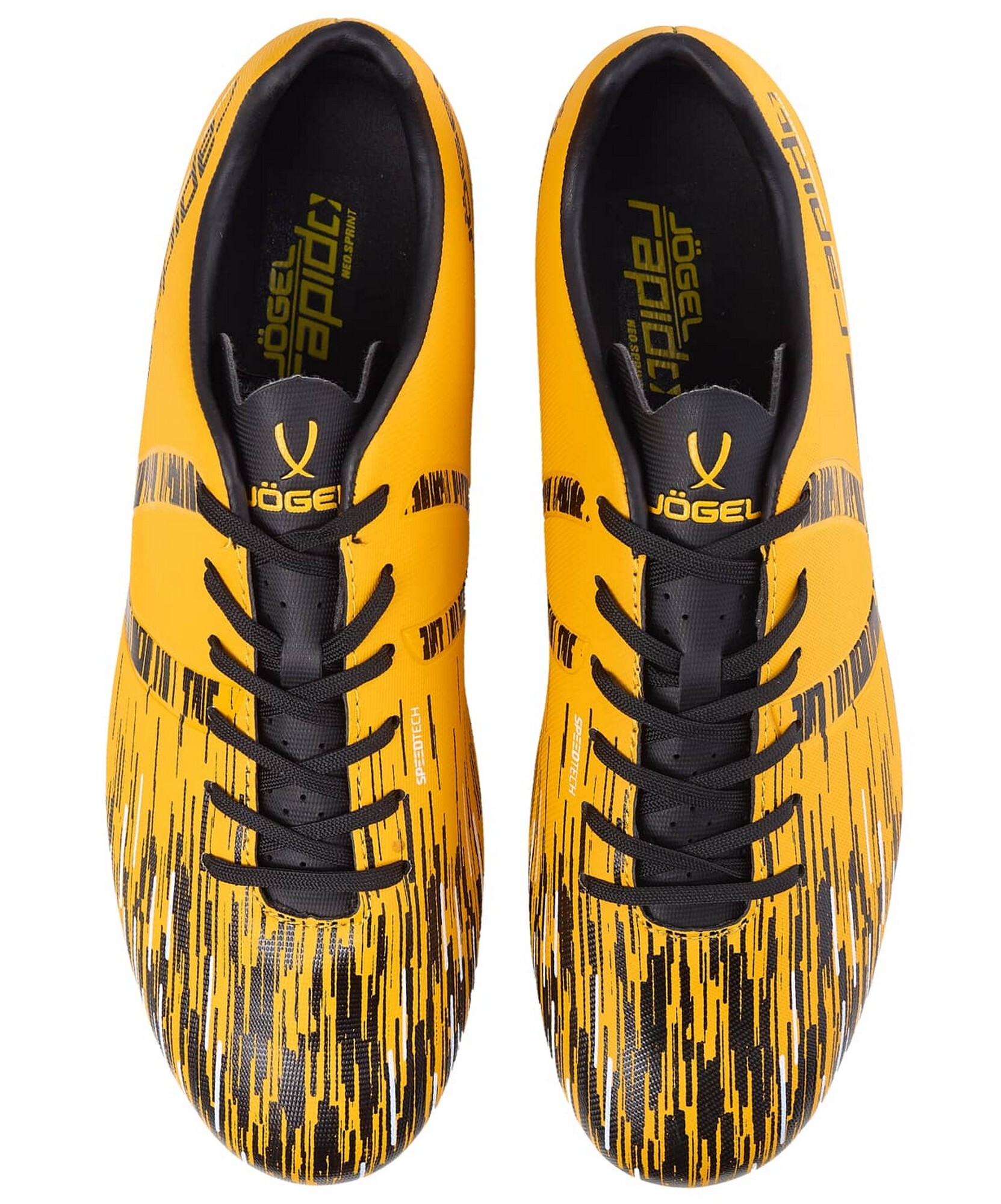 Бутсы футбольные Jögel Rapido FG Yellow/black (42)