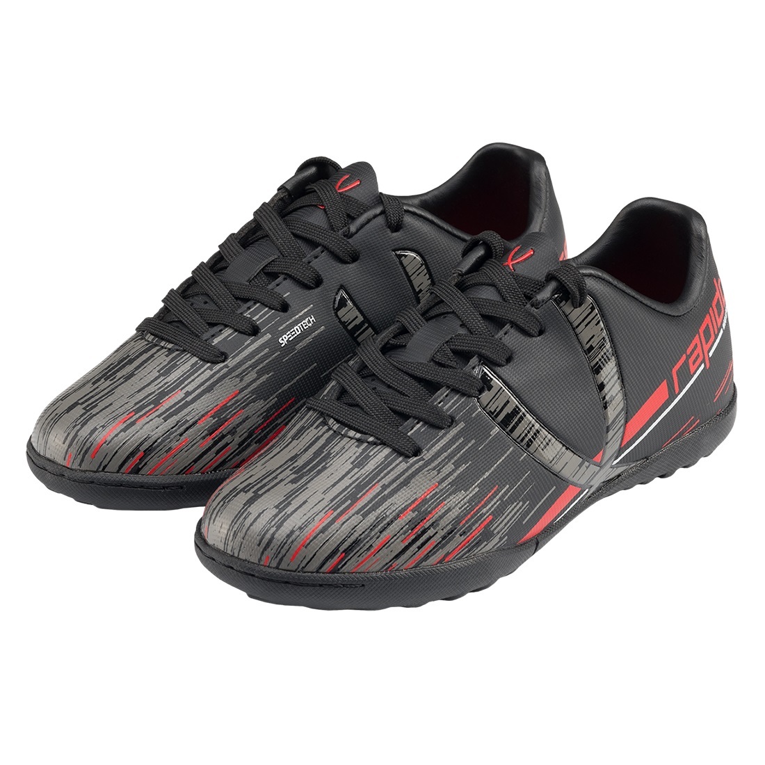 Бутсы многошиповые Jögel Rapido TF Black/grey детские (30)