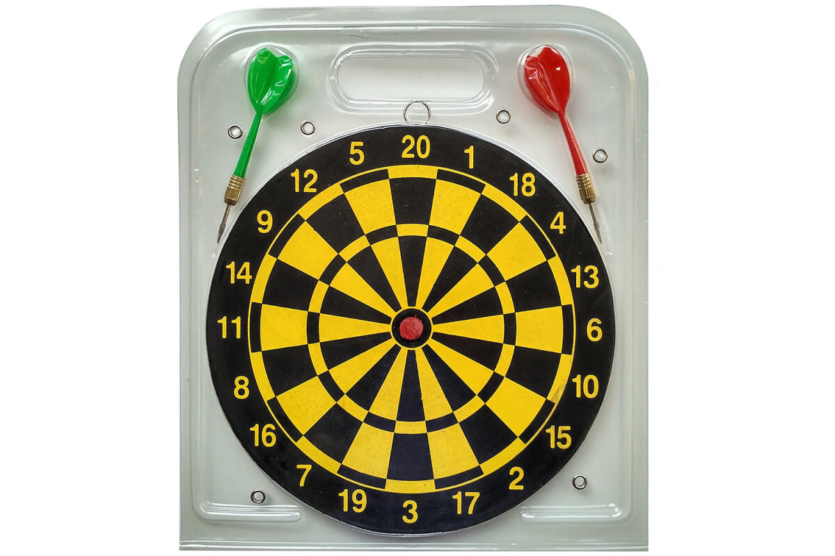 Набор для игры в Дартс 9" в блистере (с дротиками) B31289