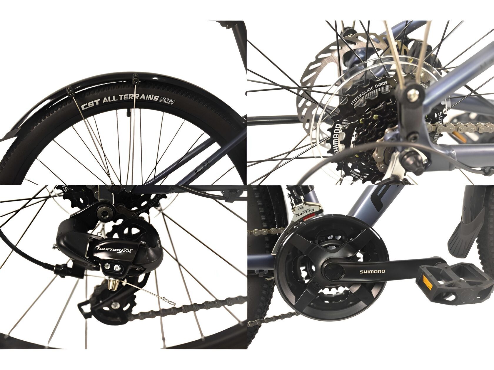 Велосипед FALCON BIKE 29" GLORY 1.0 серый, алюминий, размер М