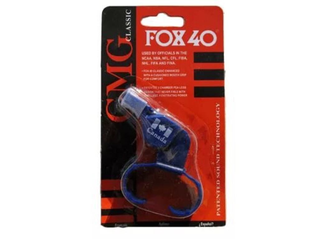 Свисток судейский FOX40Safety Канада с насадкой PU и шариком