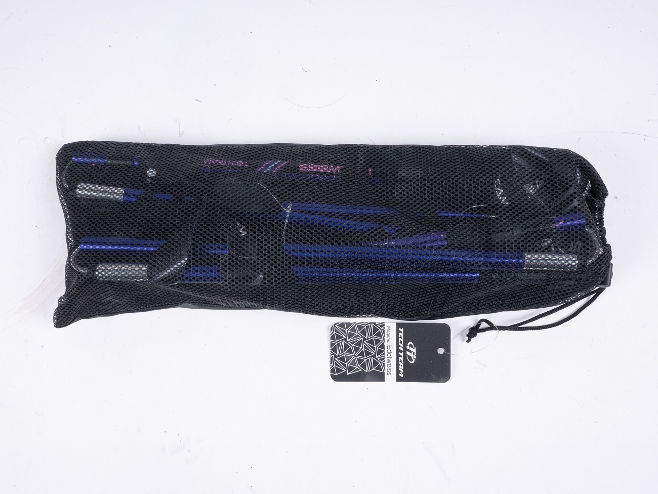 Палки треккинговые  Edelweis Purple, 35-135см. 5-ти секционные 18/16/14/14/14мм. Alu7075, ручка EVA
