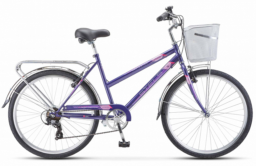 Велосипед 26" STELS Navigator 255 V26" 19" фиолетовый