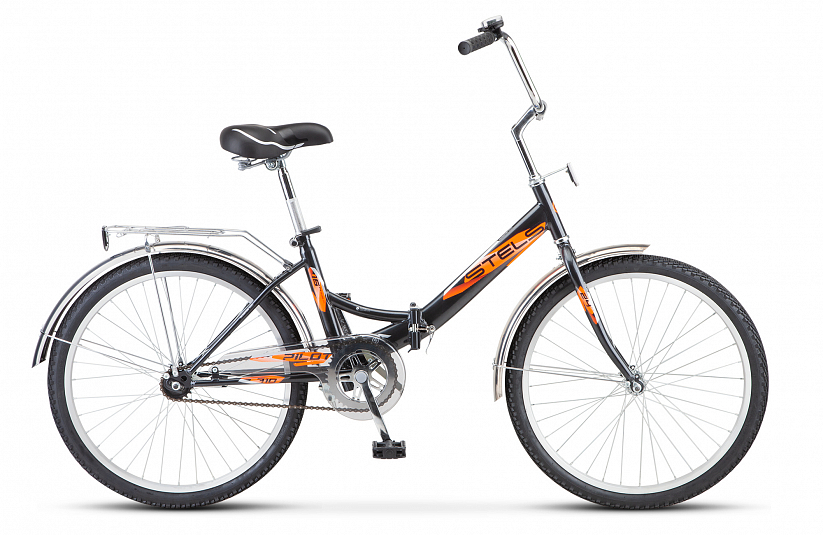 Велосипед 24" STELS Pilot 710 С 14" скл. Черный
