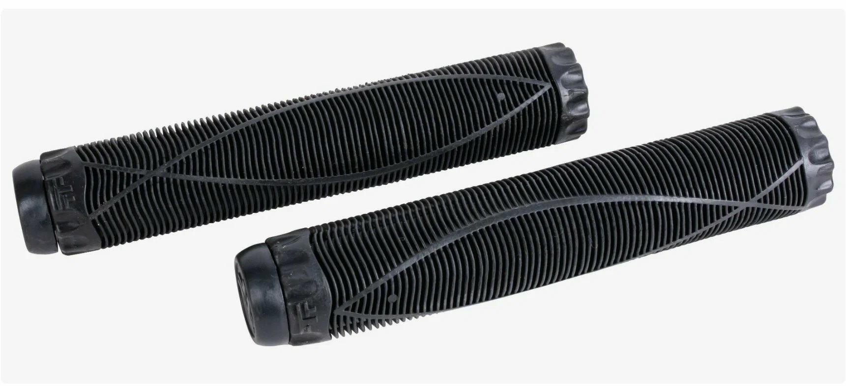 Грипсы 2шт с барендами Fish 170mm, Black, на трюковой самокат 1/100 294354