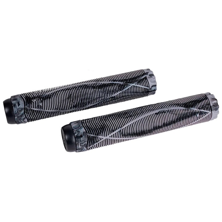 Грипсы 2шт с барендами Fish 170mm, Grey/Black, на трюковой самокат 1/100 294354