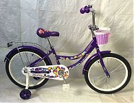 Велосипед 14" детский ZIGZAG, мод. FORIS, фиолетов