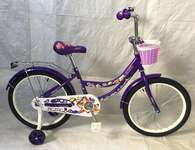 Велосипед 20" детский ZIGZAG, мод. FORIS, фиолетов