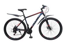 Велосипед 29" PULSE Lite MD-5600-19-5, черный/синий/красный